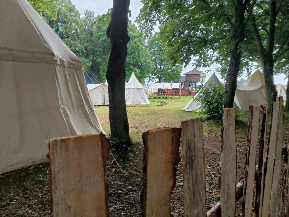 Obozowisko historyczne na Grunwaldzie